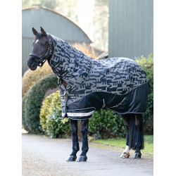 LeMieux Arika reflecterende 200g outdoor deken Zwart