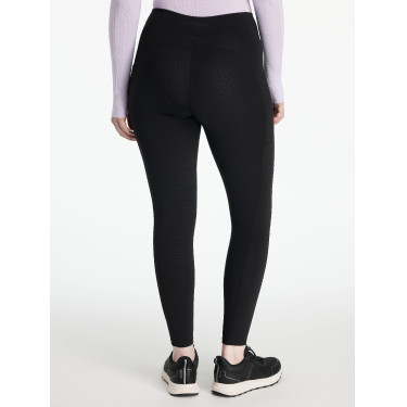 LeMieux Natalie dames geborstelde pull-on voor paardrijden Zwart LeMieux Natalie dames geborstelde pull-on voor paardrijden Zwart