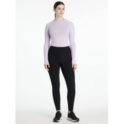 LeMieux Natalie dames geborstelde pull-on voor paardrijden Zwart LeMieux Natalie dames geborstelde pull-on voor paardrijden Zwart