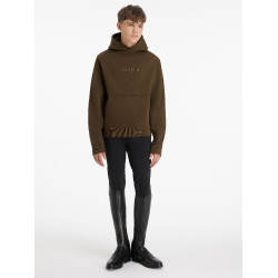 LeMieux Young Rider hoodie voor jongens Alpine Bruin LeMieux Young Rider hoodie voor jongens Alpine Bruin