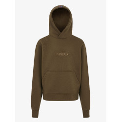 LeMieux Young Rider hoodie voor jongens Alpine Bruin LeMieux Young Rider hoodie voor jongens Alpine Bruin