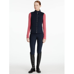Mouwloos trainingsvest Young Rider LeMieux Pammy Marine Marineblauw