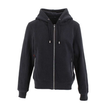Sweatshirt Montebello Paddock Sports Zwart