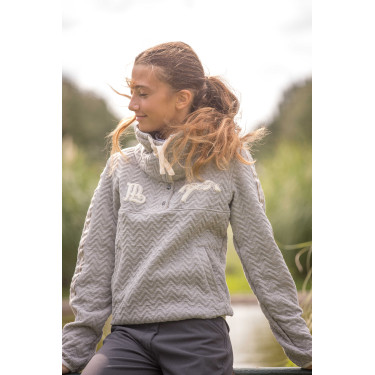 Sweat Pénélope Pépita Grijs