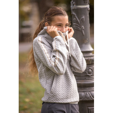 Sweat Pénélope Pépita Grijs