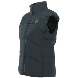 Mouwloze bodywarmer Equithème Lina dames Marineblauw