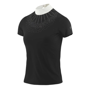 Polo Equithème London korte mouwen Zwart Polo Equithème London korte mouwen Zwart