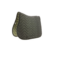 Zadeldek Equithème Chevron Zwart