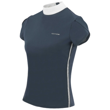 Polo Equithème Ocala korte mouwen Marineblauw Polo Equithème Ocala korte mouwen Marineblauw