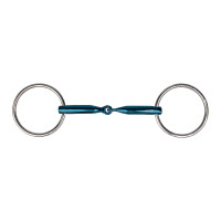 Mors 2 anneaux Metalab Eco Blue brisé Mors 2 anneaux Metalab Eco Blue brisé