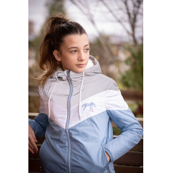 Blouson Pénélope Lecciblock Arctisch blauw Blouson Pénélope Lecciblock Arctisch blauw