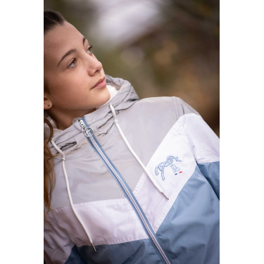 Blouson Pénélope Lecciblock Arctisch blauw Blouson Pénélope Lecciblock Arctisch blauw