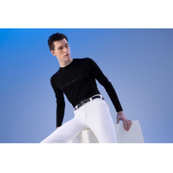 T-shirt Pro Series Canter lange mouwen Zwart