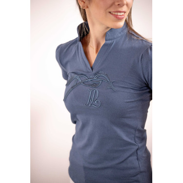 Polo Iliana Pénélope Blauw / grijs