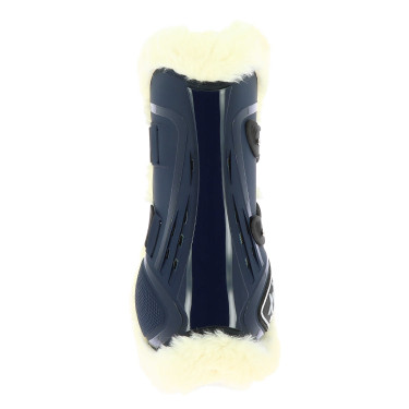 Norton XTR beschermers met knopen van synthetisch schapenvacht Marineblauw