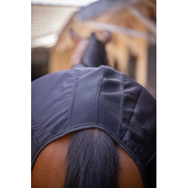 Paddock Sports Katoenen Mesh Overhemd Marineblauw