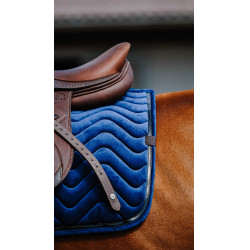 Zadeldek Equithème Glossy Marineblauw