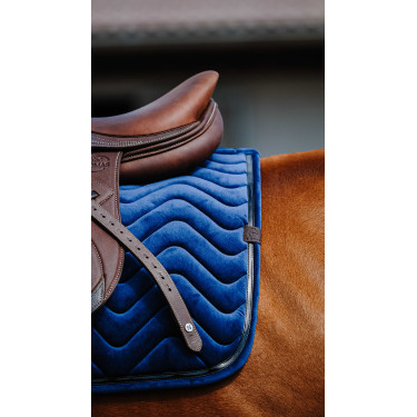 Zadeldek Equithème Glossy Marineblauw