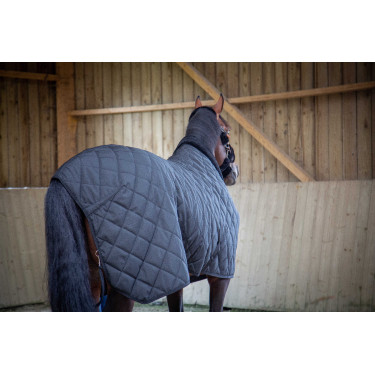 Gewatteerde Paddock Sports Deken Zwart Gewatteerde Paddock Sports Deken Zwart