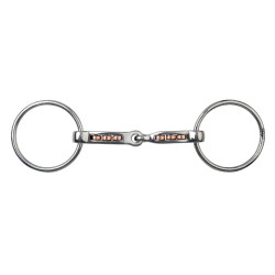 Mors 2 ringen Metalab Magic System met horizontale rolletjes koper