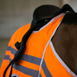 Reflecterende fluorescerende zadeldoek Horze Reflecterende fluorescerende zadeldoek Horze