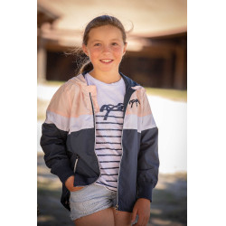 Blouson Eden door Pénélope Celecce Marineblauw