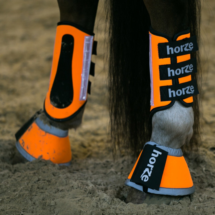 Fluo beenbeschermers Horze Fluo beenbeschermers Horze