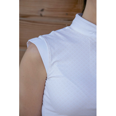 Wedstrijdpolo Pénélope Seville Zandkleurig Beige