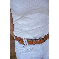 Wedstrijdpolo Pénélope Seville Zandkleurig Beige