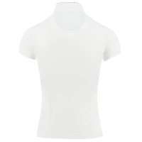 Wedstrijdpolo Pénélope Madrid met korte mouwen Wit Wedstrijdpolo Pénélope Madrid met korte mouwen Wit