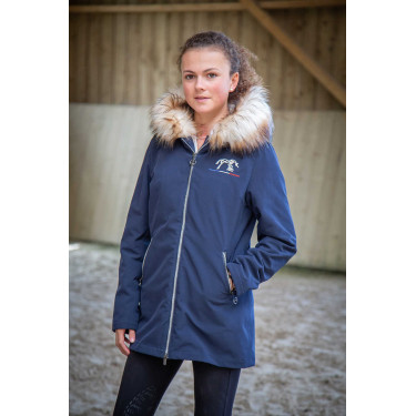 Parka Pénélope Marina Marineblauw Parka Pénélope Marina Marineblauw