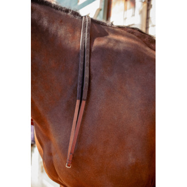 Rubberen teugels Pénélope US Hazelnoot Bruin Rubberen teugels Pénélope US Hazelnoot Bruin