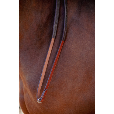 Rubberen teugels Pénélope US Hazelnoot Bruin Rubberen teugels Pénélope US Hazelnoot Bruin