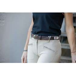 Pénélope Pearl-riem Havana / roze Bruin Pénélope Pearl-riem Havana / roze Bruin
