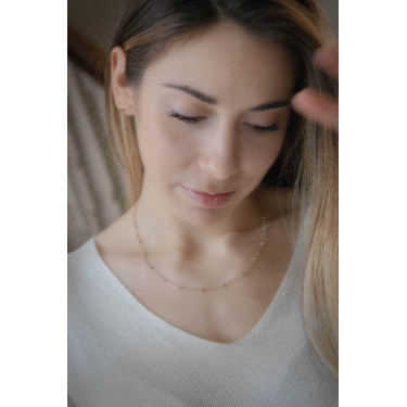 Penelope Eugénie Halsketting Goudkleurig