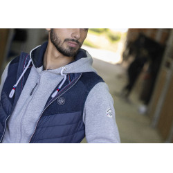 Mouwloos vest Equithème Jules Marineblauw