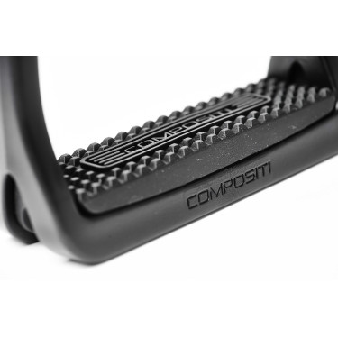 Compositi Premium stijgbeugels Zwart