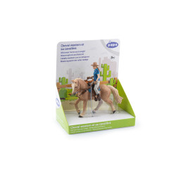 Westerns paard en zijn ruiter Papo Westerns paard en zijn ruiter Papo