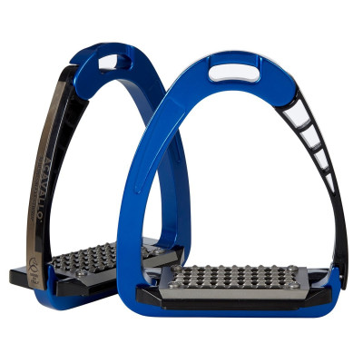 Acavallo Arena AluPro stijgbeugels Blauw
