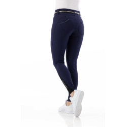 Push-up broek Equithème Bella Marineblauw