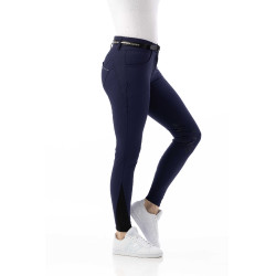 Push-up broek Equithème Bella Marineblauw