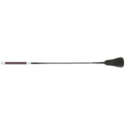 Cravache Whip & Go Soft picot Zwart / roze Cravache Whip & Go Soft picot Zwart / roze