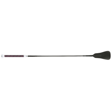 Cravache Whip & Go Soft picot Zwart / roze Cravache Whip & Go Soft picot Zwart / roze
