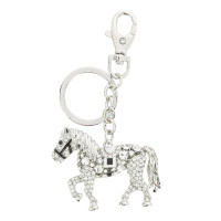 Sleutelhanger Equi-Kids Charly Zilver / zwart Sleutelhanger Equi-Kids Charly Zilver / zwart