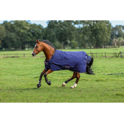 Therapie-deken Bucas T/O B/N Light Marine / oranje Blauw