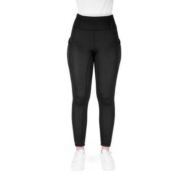 Legging Je t’aime Equithème Neva dames Zwart Legging Je t’aime Equithème Neva dames Zwart