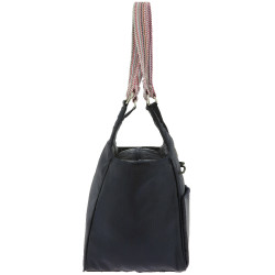 Shopper Equithème Aztec Zip + elastiek Marine Marineblauw