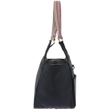 Shopper Equithème Aztec Zip + elastiek Marine Marineblauw