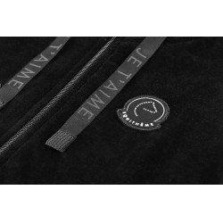 Sweatshirt Je t’aime Equithème Coline kind Zwart Sweatshirt Je t’aime Equithème Coline kind Zwart