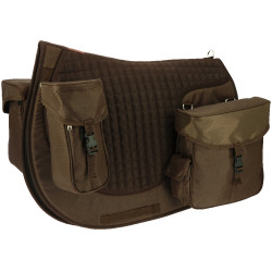 Zadeldoek Randol's 4 zadeltassen Bruin